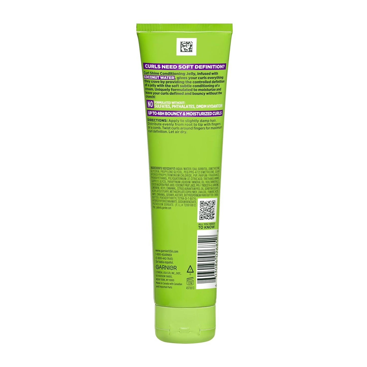 Curl Shine Conditioning Hair Gel, Frizz Control for Curly, Wavy, and Coily Hair, Extra Strong Hold for up to 48 Hrs of Bouncy, Moisturized Curls, 5.1 Fl Oz (Packaging May Vary)